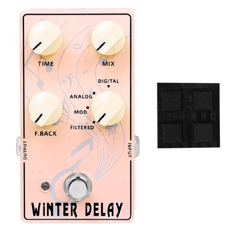 Versatile Guitar Sound Modulator Adjustable Tone Parameters Distortion Delay Effects Ergonomic Aluminum Alloy  Creative Music Tool