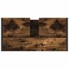 Bathroom Cabinet Smoked Oak 60 X 30 X 60 Cm Particleboard