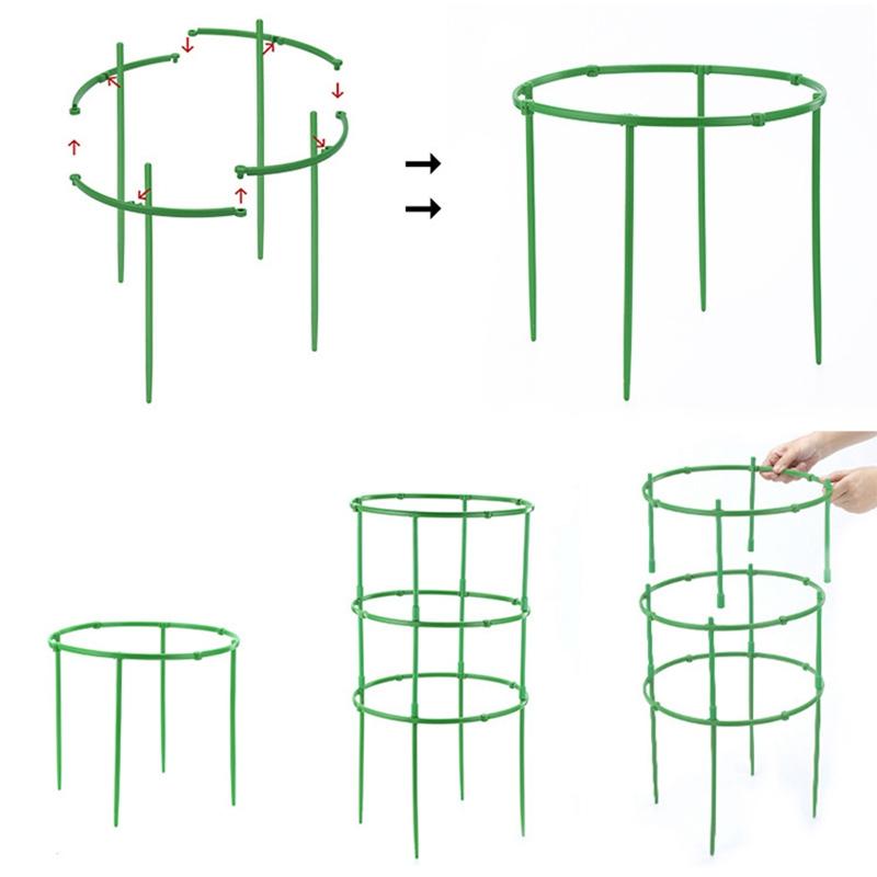 Vine Green Climbing Stand Flower Frame Garden Stake For Creeper Rose Vine Plant Climbing Support Bracket Upward Growth