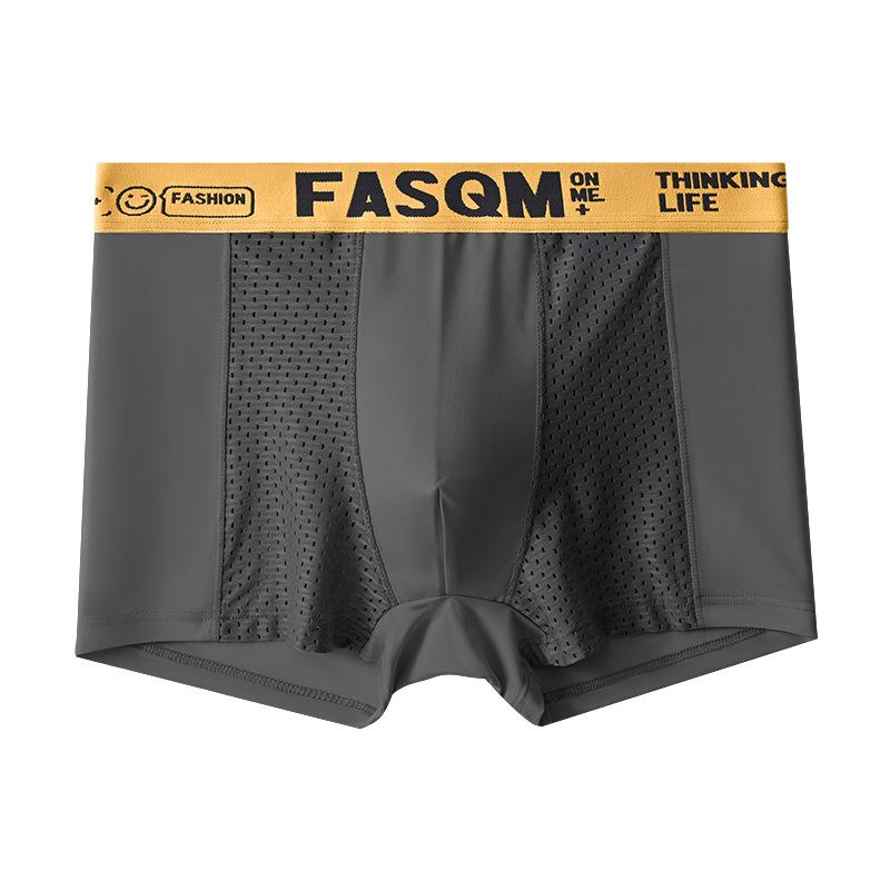 

Мужское нижнее белье боксеры молодежный тренд спортивные боксеры мужские шорты 4XL темно-серого