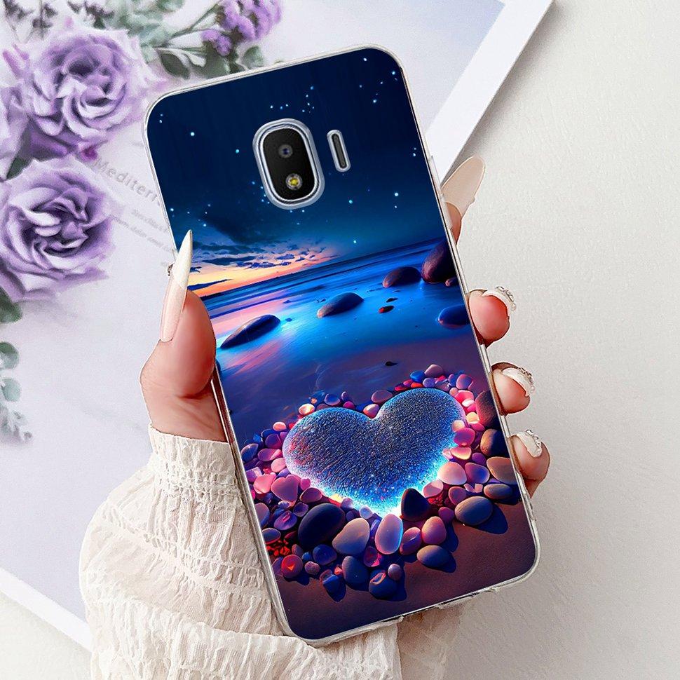 For Samsung J2 Pro 2018 Case SM-J250N Soft Silicone Luxury Letters Cover For Samsung Galaxy J2 Pro J2Pro Phone Cases Bumper