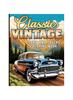 Classic Vintage Cars and Trucks Coloring Book : For Car/Truck Lovers and Enthusiasts Kitabı
