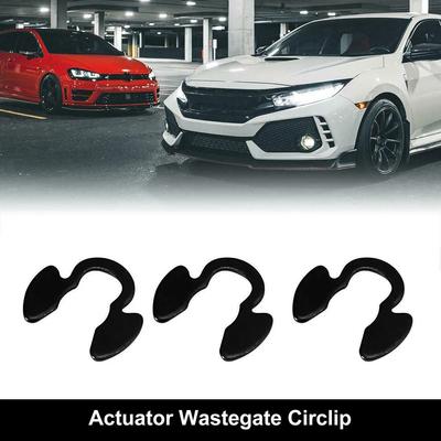 Pin Actuator Wastegate Circlip 3pcs Set Black Clip Fit For Garrett T2 T25 T28 Plastic Replacement High Quality