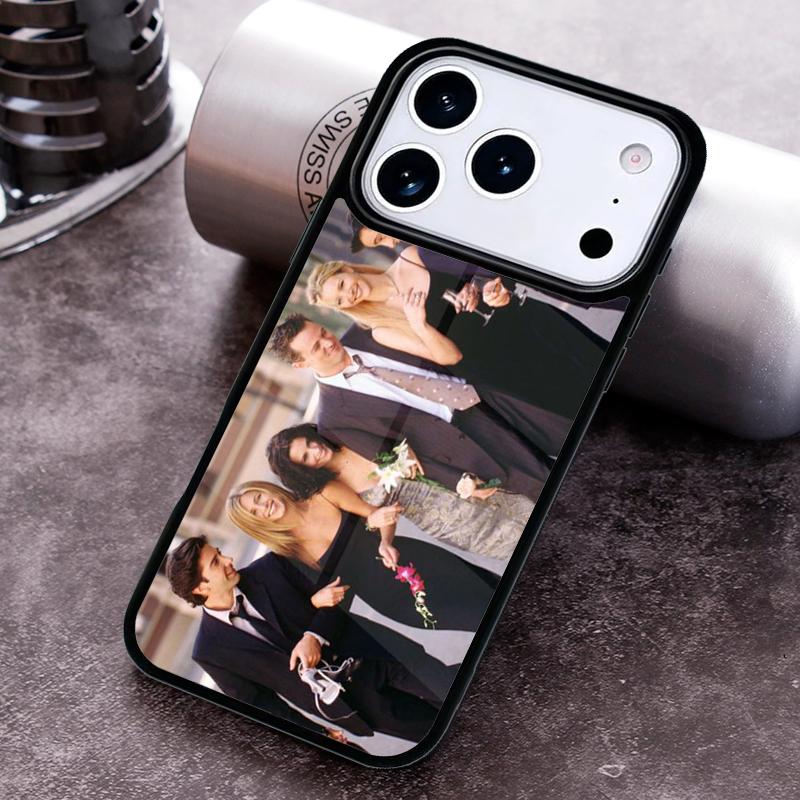 friends TV series Chandler Collage Phone Case for iPhone 17 16 15 Pro Max Air 14 13 12 11 Plus Shockproof Cover