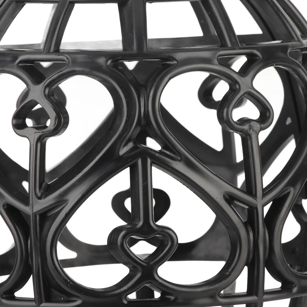 ABS Foldable Wig Display Support Stand Professional Holder Folding Wig Air Dry(Black)