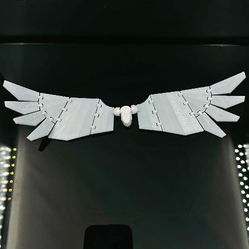 Cartoon Movable Figure With Wings Assembleable Male And Female Luminous Figure Toys