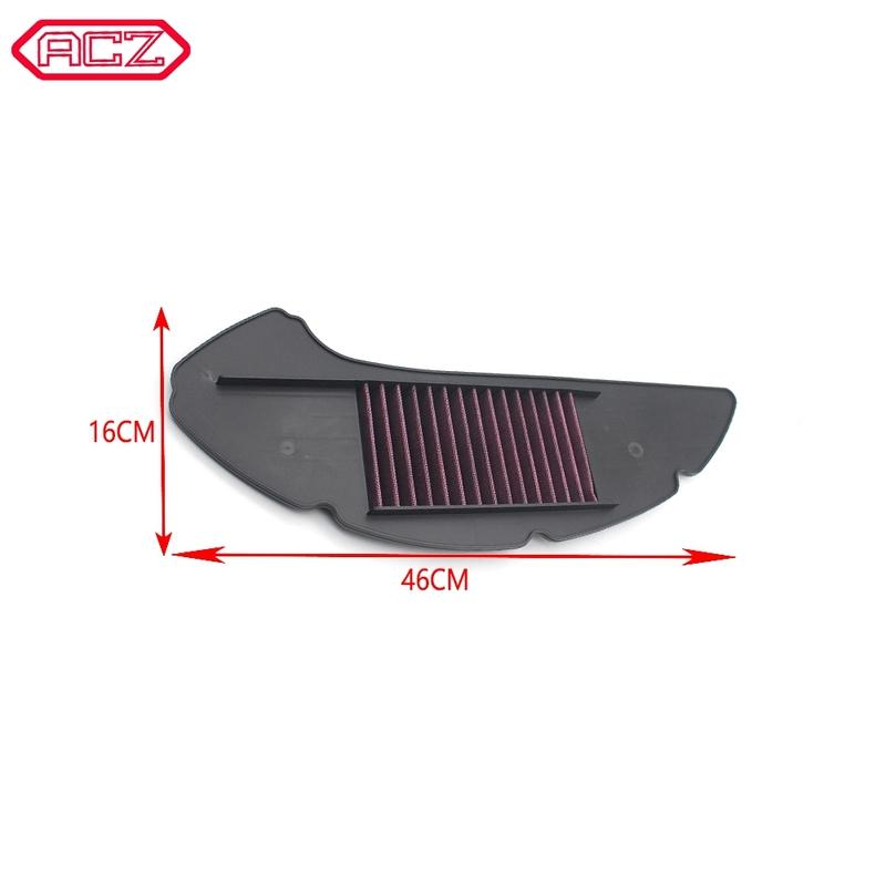 Motorcycle Transmission Box Intake Air Filter Cleaner Set Cotton Sponge For Yamaha NMAX 155 -