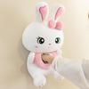 Couple Hugging Heart Rabbit Plush Doll - Creative Pillow Gift for Girlfriend's Birthday