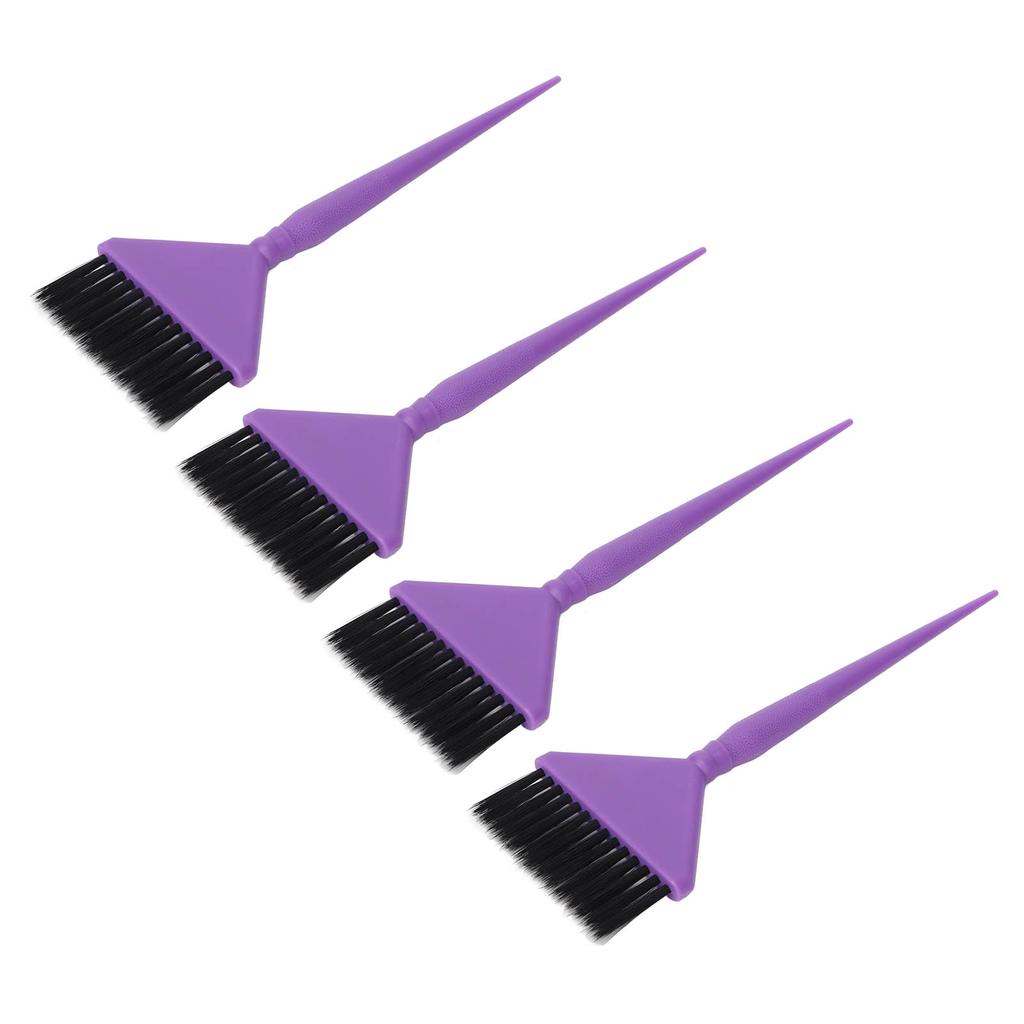 4Pcs Hair Color Brush Washable Reusable Professional Color Tint Applicator Hair Coloring Brush for Home Beauty Salon