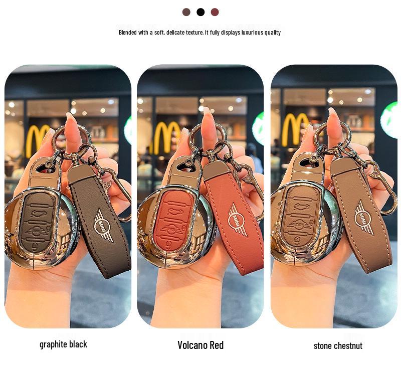 BMW Mini Key Cover, MINI Case, JCW/F60F55 Buckle, Mini Cooper Countryman Bag