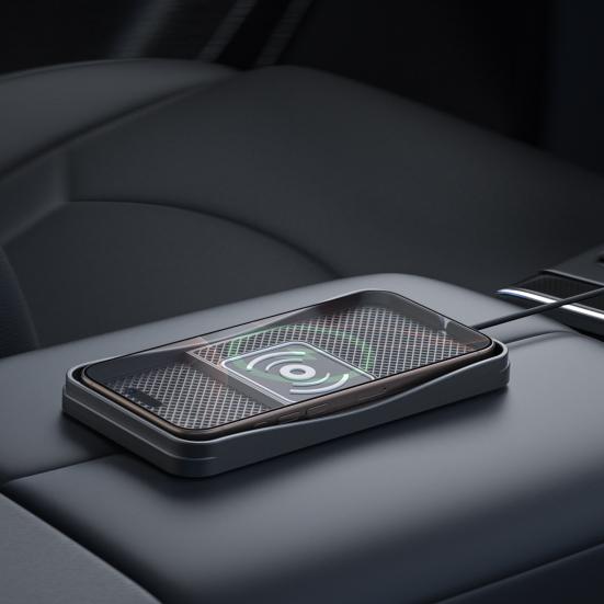 Intelligent Wireless Car Charger Pad Overheat Protection Universal Compatibility 20W Fast Phone Cordless Charging Mat