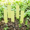 100 Uds etiqueta de planta etiqueta de jardín colgante de plástico impermeable etiquetado marcador de maceta de vivero