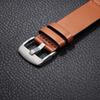 18mm 20mm 22mm 24mm Genuine Cowhide Watch Strap for Casio for Samsung Galaxy Watch 7/6/5/4 Vintage Brown Quick Release Bracelets