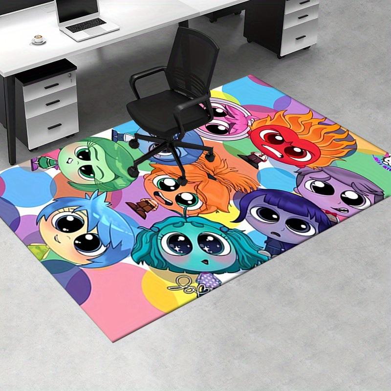 1pcOffice Carpet, Desk Under Mat, Gift for Home Decor, Cute Cartoon Characters Rug, Vibrant Colors, Soft and Comfortable Flooring Solution