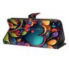 A55 A16 Wallet Funda for Samsung Galaxy A16 A55 A35 A25 A15 A51 A71 A31 A41 Shell 3D Flower Painted Leather Card Slot Phone Case