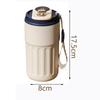 Stainless Steel Coffee Mug with Digital Display Leakproof Insulated Water Cup for Home Car Office
