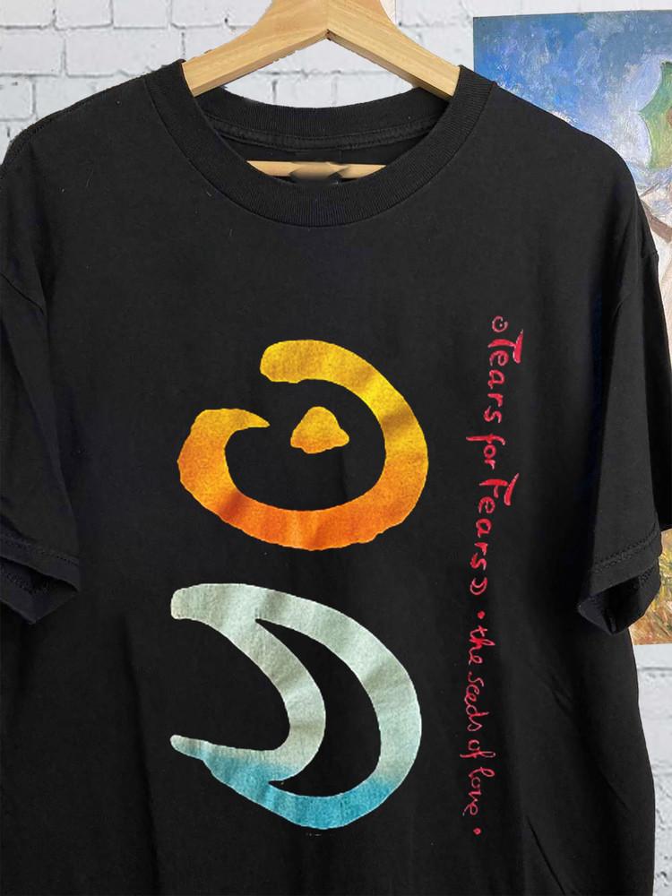 Tears for Fears - The Seeds of Love  Black All Size Shirt AC1096 Unisex T-Shirt M