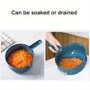 12 In 1 Multi-Functional Vegetable Chopper Potatoes Manually Cut Shred Slicer Radish Grater Kitchen Tools For Hotel/Commercial