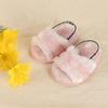 New Elastic Baby Sandals: Furry, Soft-Soled, Perfect for Spring/Summer Walking