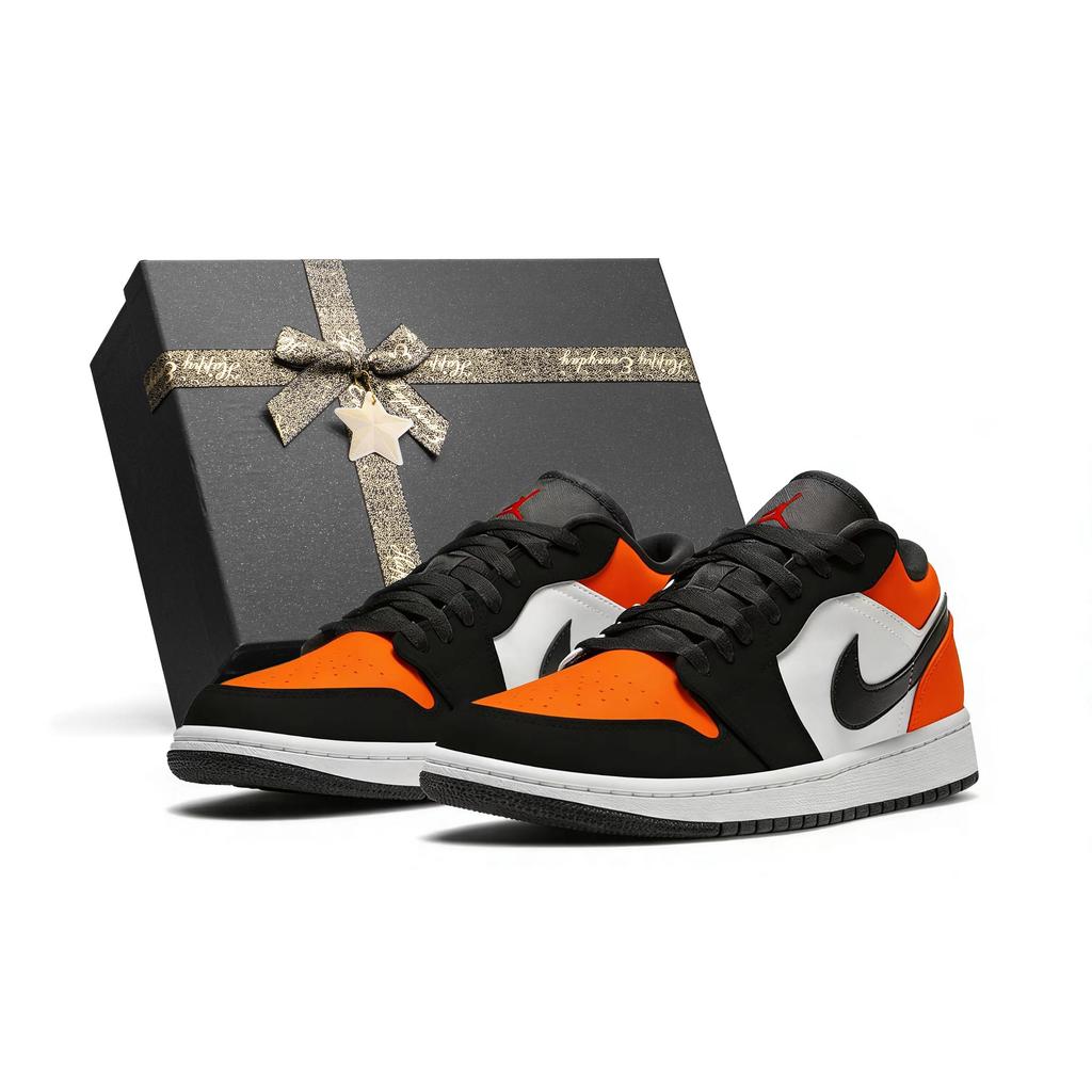 Jordan Air Jordan 1 Box Slip Resistant Abrasion Resistant Slip Resistant Abrasion Resistant Low Top HF3148-106(team1098-SBOX)