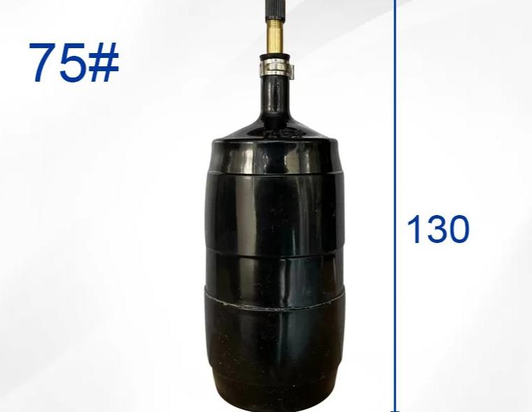 Tube Leaking Test 50-600mm OD End Plumbing Natural Rubber Drain Air Bag Inflatable Bung Stop Plug Block