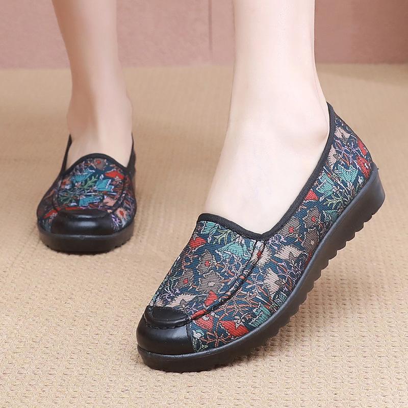 Mocassini Donna Comodi In Maglia | Scarpe Eleganti E Leggere Per Passeggiate, Lavoro E Tempo Libero, Suola Antiscivolo