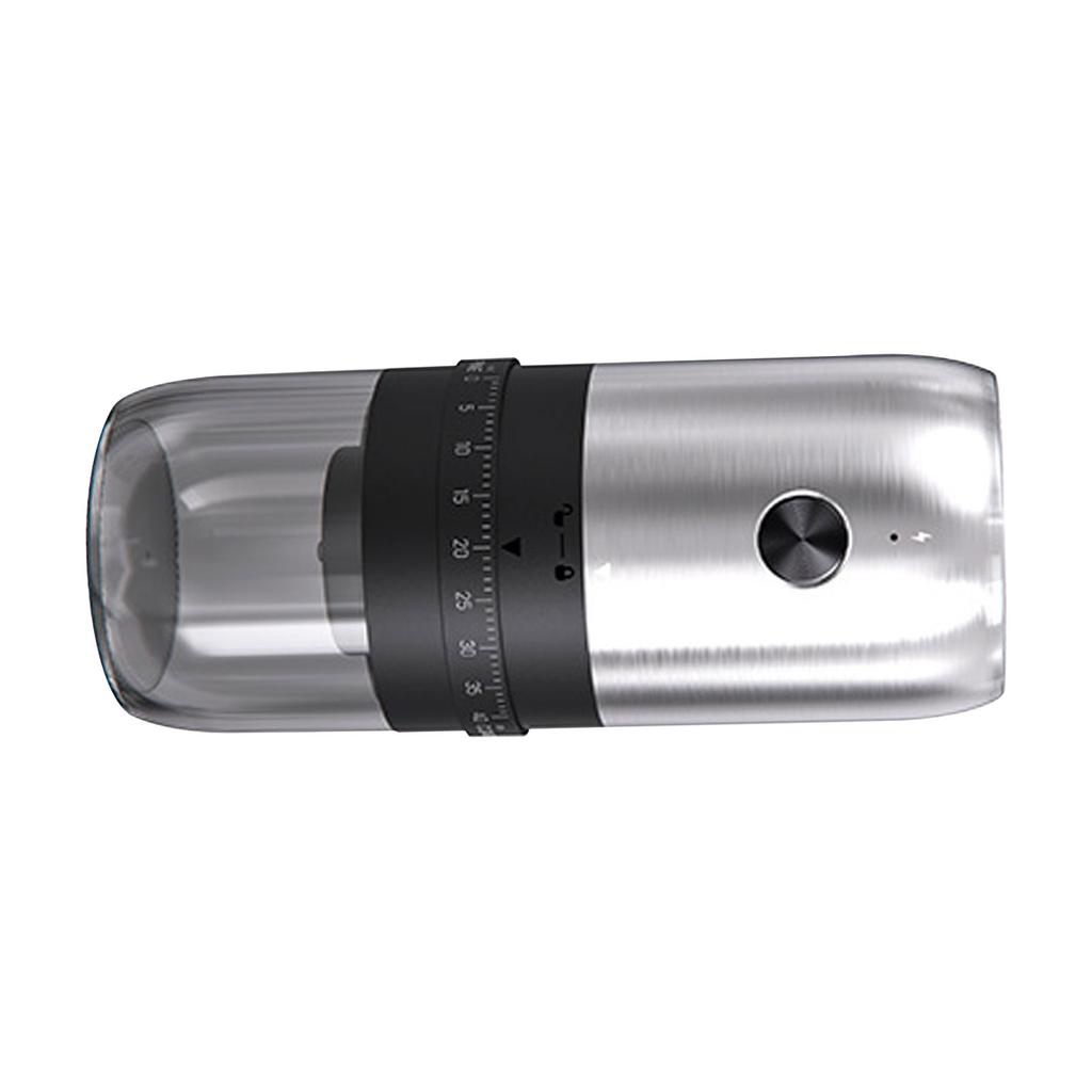 Electric Coffee Grinder with 40 Adjustable Settings Portable Rechargeable for Travel Home