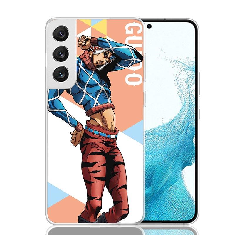 JoJo Adventure Guido Mista Phone Case For Samsung Galaxy S26 S25 Edge S24 S23 FE S22 Ultra S21 Plus S20 + Fundas Cover Coque Gal
