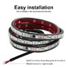 12V/24V Truck Lights Led Strips RGB Ambient Light Brake Warning Driving Lights Bar Colorful Atmosphere Lamp Auto Exterior Parts Neon Lights 4
