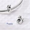 Original 925 Sterling Silver Bead Charm Cute Animal Series Silicone Clip Bead Fit Original Bracelet For Women DIY Jewelry Gift
