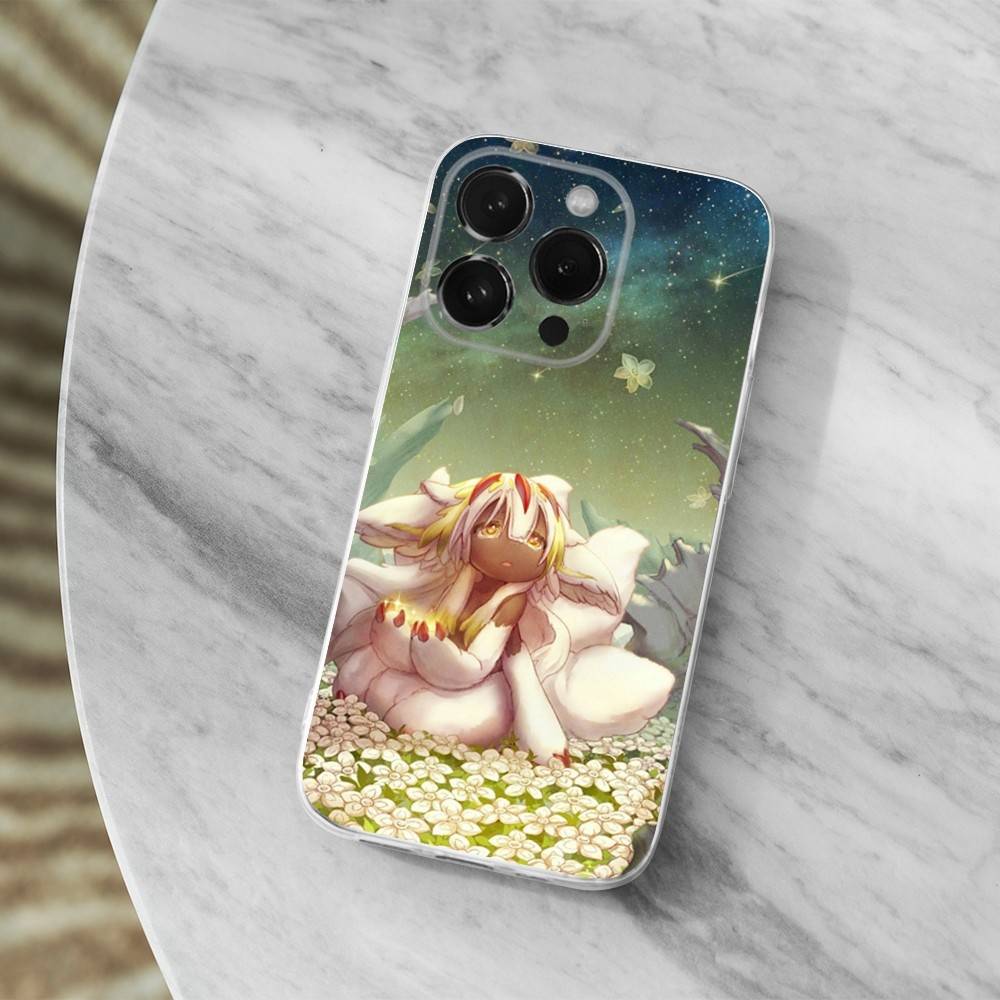 MADE IN ABYSS F-Faputa Phone Case For iPhone 16,15,14,13,12,11 Pro,Max,Plus,X,XS,XR,SE,Mini Transparent Soft Cover