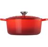 Cast Iron Roaster Le Creuset Signature Round 26 Cm Cherry Red 5.3 L (21177260602430)