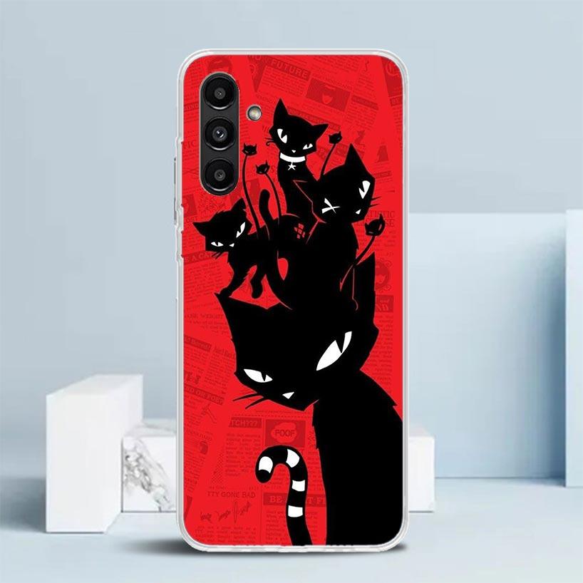 Comics Emily The Strange Cover for Samsung Galaxy A17 A37 A57 A16 A26 A36 A56 A15 A14 A55 Phone Case A13 A53 A25 A35 A24 A34 A23