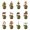 One Happy Camper Outdoor Camping Birthday Decoration Cake Plug Sign Customization