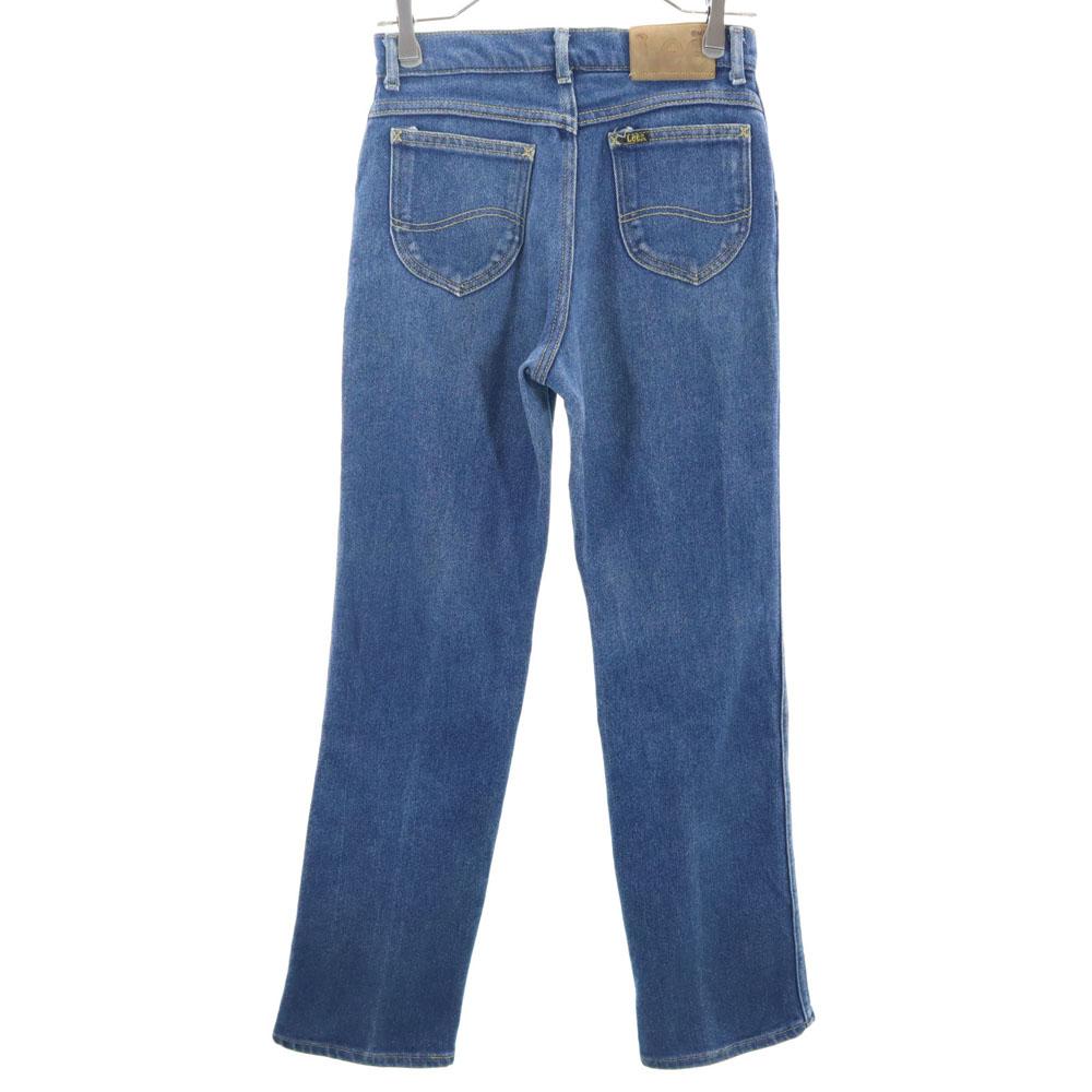 Lee 80s USA made 42 Talon Vintage Straight denim pants Wash blue jeans Women Used