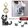 5WYOUKE Silicone Cat Resin Mold with 5 Cute Cat Resin Handmade UV Silicone Resin Earrings [Skull Cat] Mold, Holes, Types, Mold, Parts, Accessories,