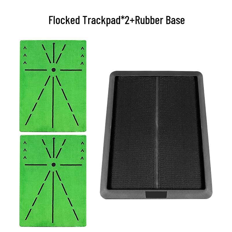 WEZHO Golf Flannel Trajectory Practice Mat