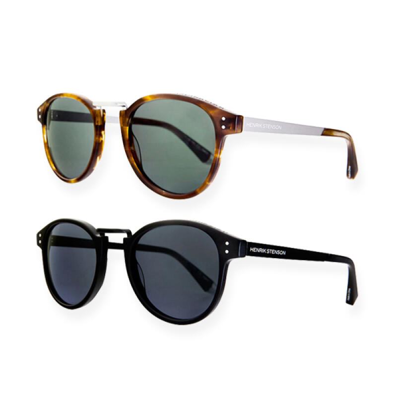

[HENRIK STENSON] SCANDINAVIA Horn-Rimmed Daily Sunglasses 2.SCANDINAVIA-Matte Brown