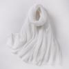 Large Size Pleated Hijab Scarf For Women Muslim Daily Wear