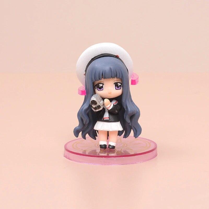 Q Version Card Captor Doll Figure Model Toy Anime Pvc Toys Cartoon Cake Models Ornaments Gifts