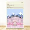 Grand Budapest Hotel Vintage Classic Movie HD Print Poster Modulares Bild Leinwand Schlafzimmer Wohnkultur Nordische Wandkunst Malerei