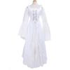 Renaissance Womens Vintage Medieval Long Dress Halloween Gothic Costume Gown