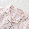 Women's Quilted Lapel Pajamas: Thick, Warm Cotton Loungewear for Autumn & Winter