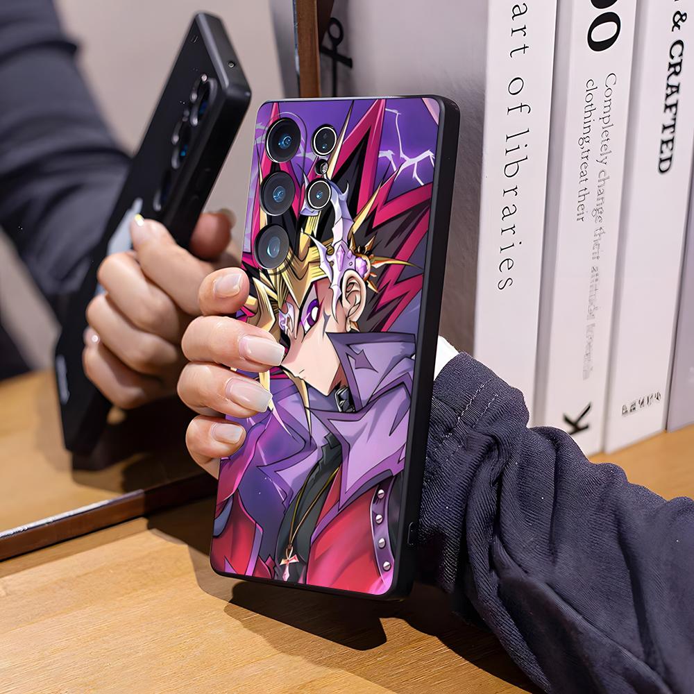 

Yugioh Dark Magician Phone Case For Samsung S26 Ultra S25 Edge Ultra S23 S22 S21 S20 Ultra Plus S24 Fe Cover Samsung S24