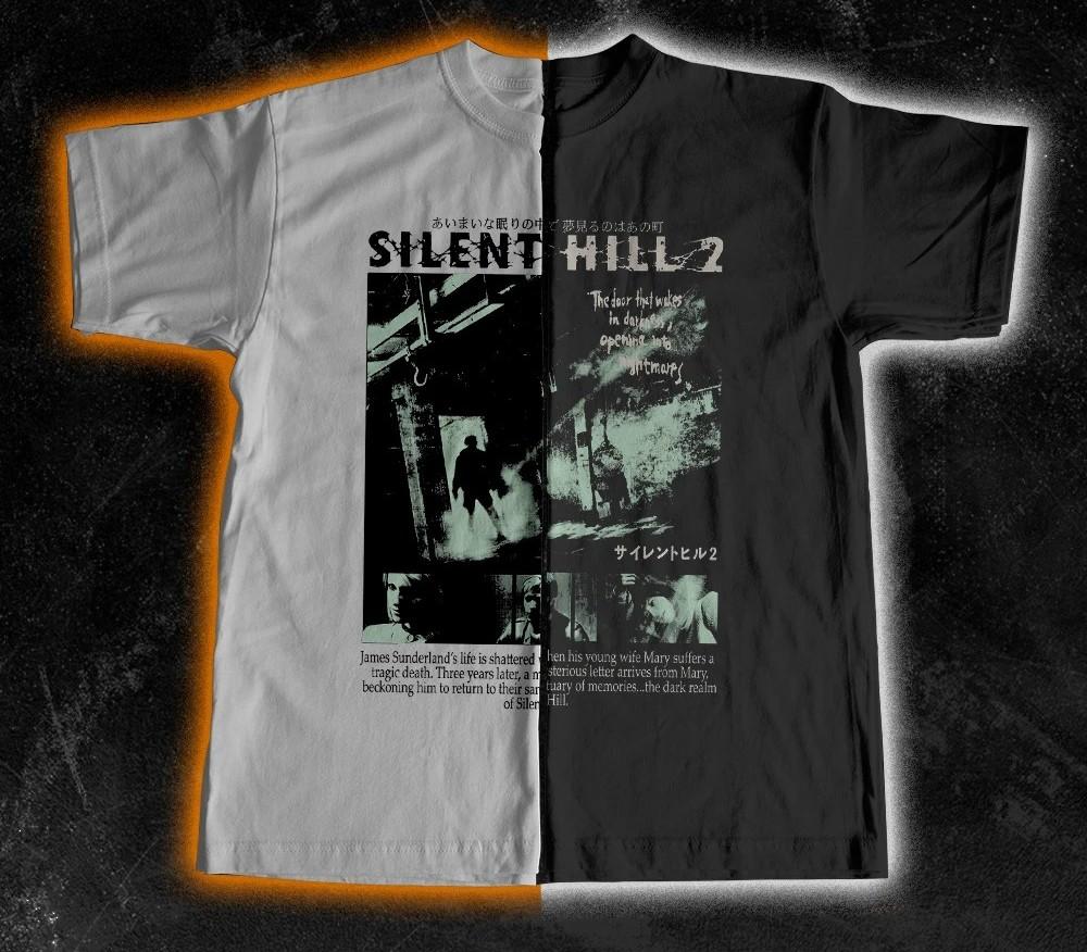 Classic Game Retro Punk Short Sleeve Harajuku Casual Hip Hop Top Round Neck High Quality Tshirt Sport Street Wear Unisex