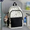 Schoolbag Japanese Candy Color Small Fresh Student Backpack New College Style Girl Versatile Schoolbag Large Capacity Backpack