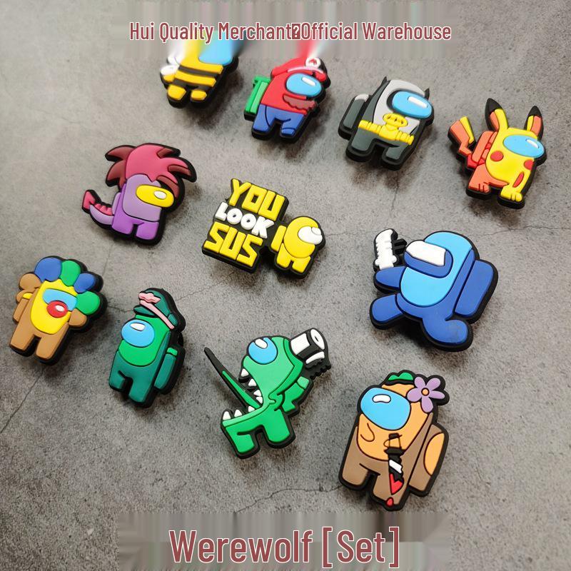 Garden Shoe Charms - Creative Cartoon Detachable Buckles for Crocs 