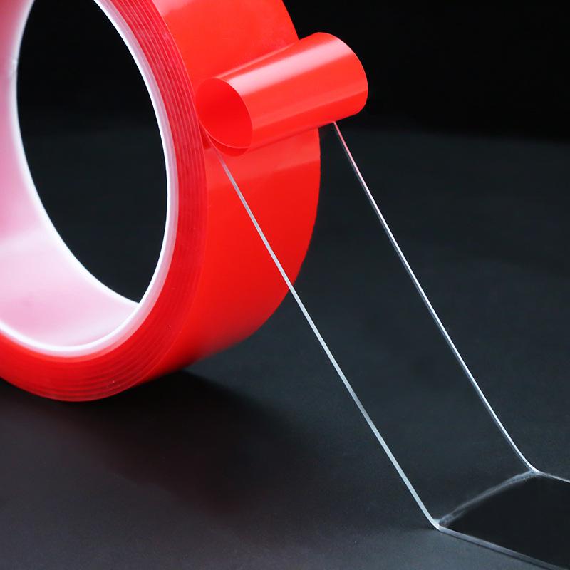 Yongcheng Strong Waterproof Clear Acrylic Double-Sided Nano Tape for Automotive and Advertising, 1mm