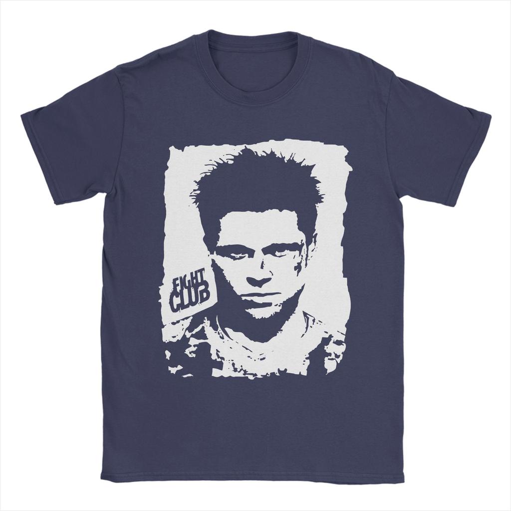 Fight Club Tshirt Unisex Unisex Vintage Cotton Tees Crewneck Short Sleeve T Shirts Plus Size Clothes