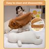 Plush Toy Cartoon Animal Capybara Shape Pillow with PP Cotton Filling Huggable Design Comforting Plush Doll